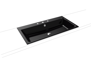 Умывальник KALDEWEI Сталь эмалированная 3152 178 черный 31523060178