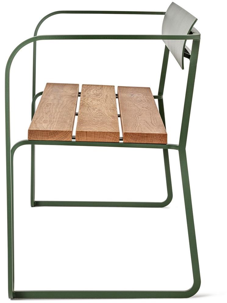 Nola Industrier Складная скамья из стали и дуба  U40-01, u40-01 / 2  - Вид №2