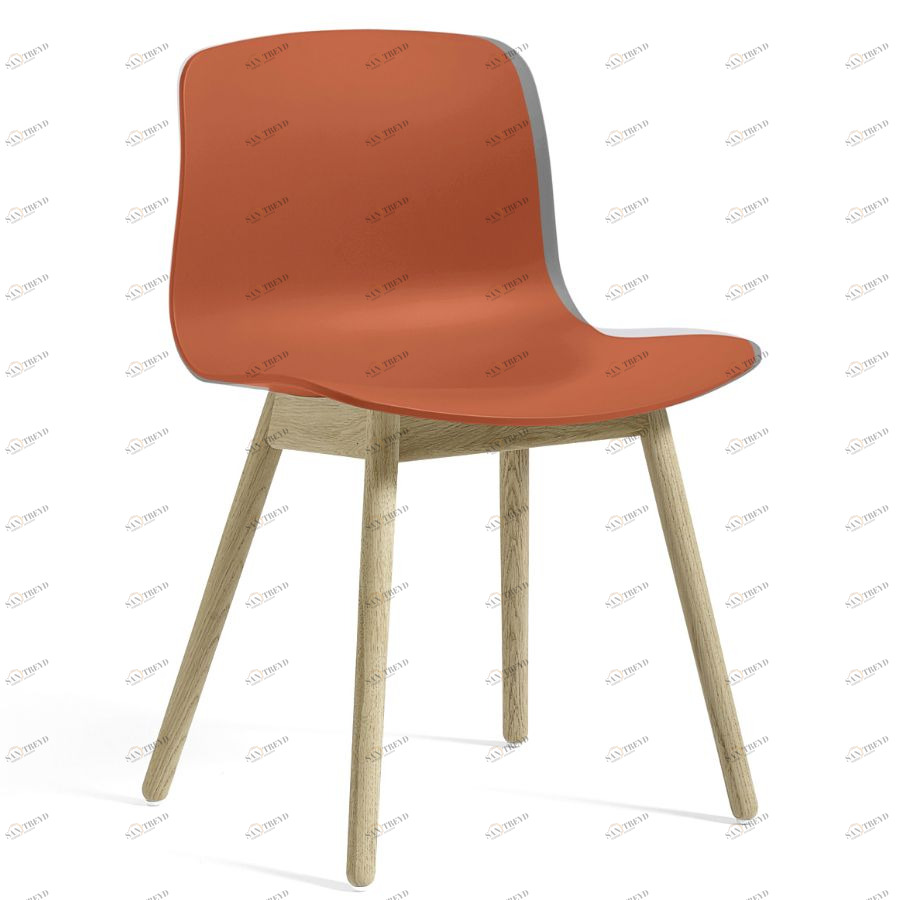 Стул AAC12, оранжевый со светлыми ножками Hay 931873
