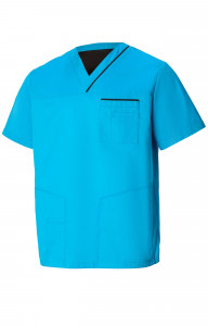 5040183 Куртка ОРИОН мужская бирюза черная  Медицинская одежда  размер 52-54/170-176