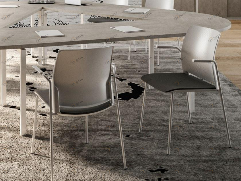 Quadrifoglio Стул из полипропилена с подлокотниками со встроенной подушкой Close sun-id-1358779