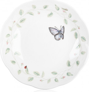 10524875 Lenox Тарелка суповая Lenox "Бабочки на лугу" 22,5см Фарфор