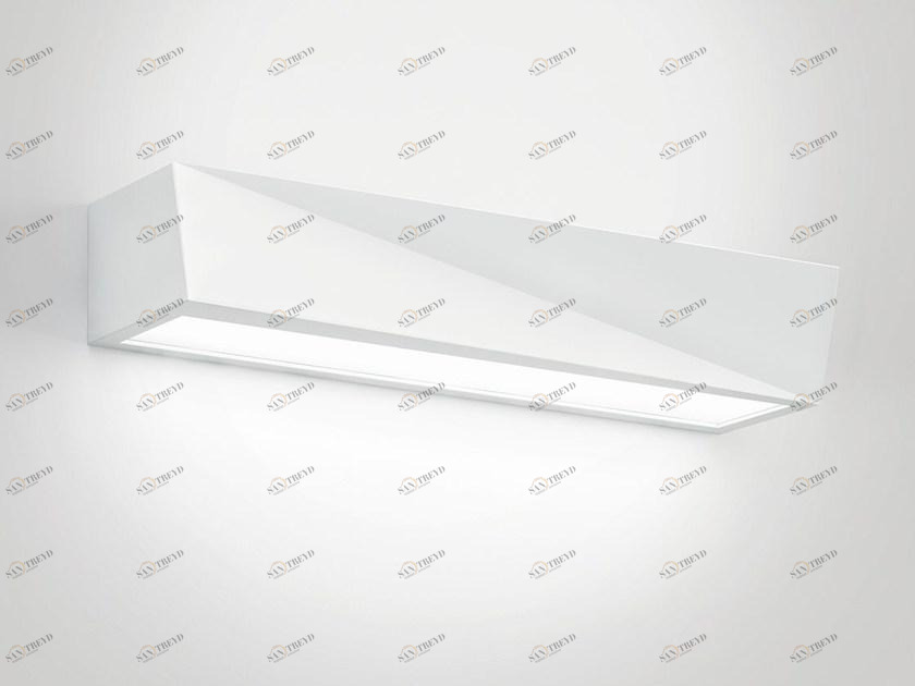 Buzzi & Buzzi Настенный светильник с прямым и отраженным светом в современном стиле из материала aircoral® The main collection sun-id-1370831