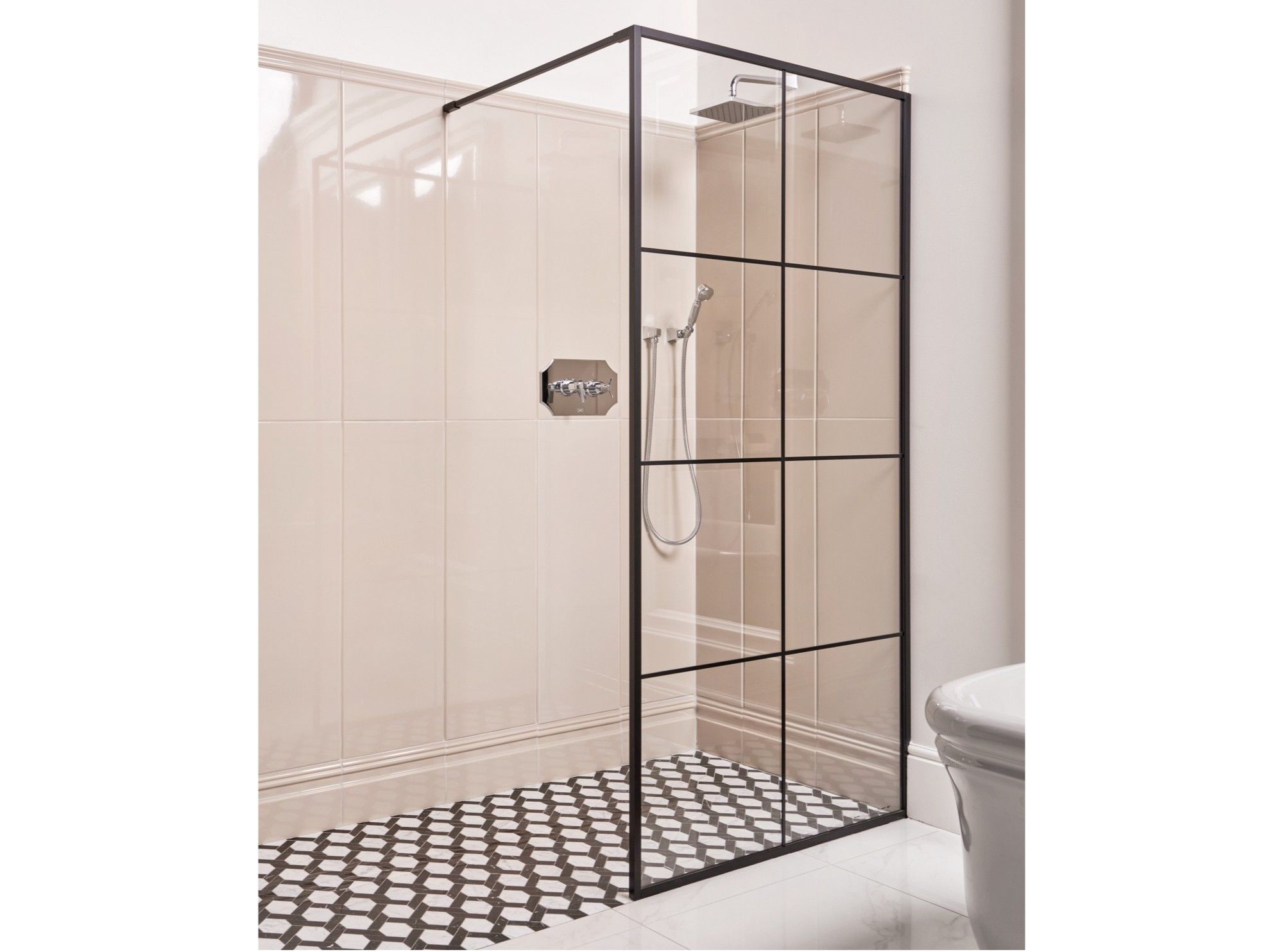 Стеклянный угловой душ Devon&Devon LOFT WALK-IN ARCH-00113998