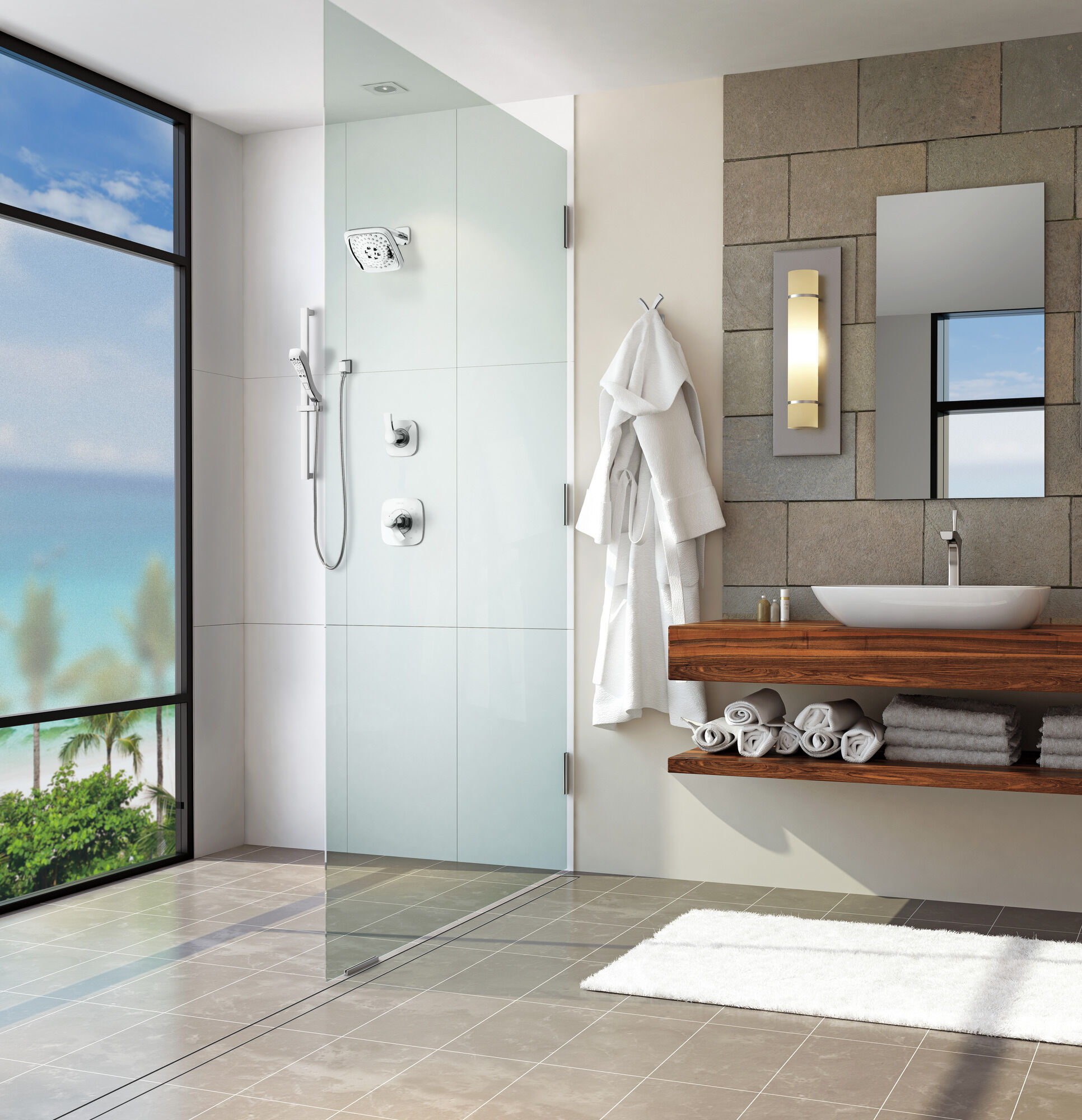 75235 Двойной крючок для халатов Delta Faucet Tesla Хром - Вид №2