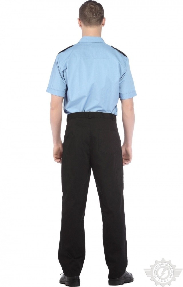 65911 Сорочка "Страйк" короткий рукав  Одежда для охранных структур  размер 52-54/182-188 Спецодежда  - Вид №4