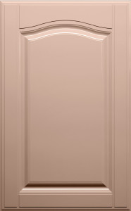 Фасады для кухни Кантри Фрезеровка «Оксфорд» Капучино глянец №218