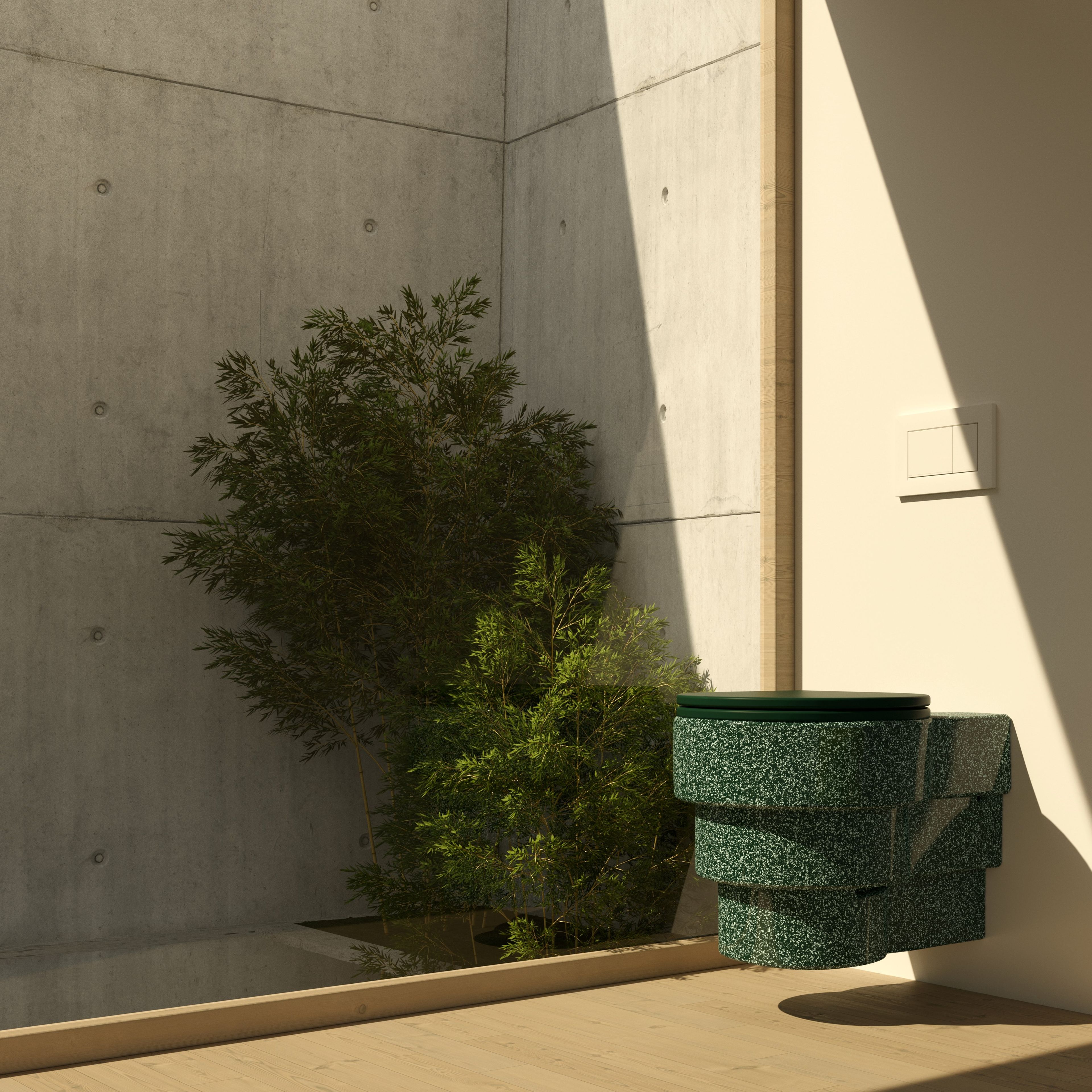 Керамический подвесной туалет Trone Callipyge ARCH-00151295 - Вид №7