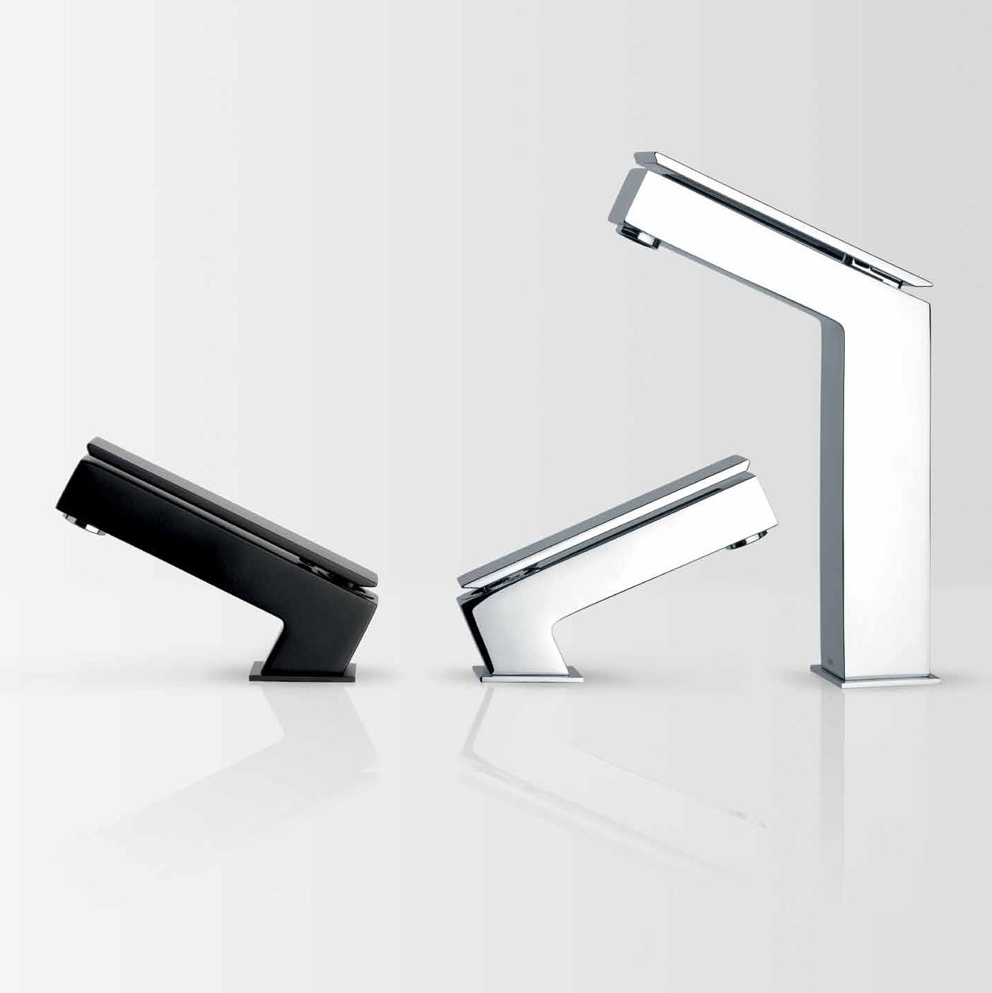 4856 1 Euclide Смеситель для раковины высокий цвет хром Mamoli 38143 - Вид №1