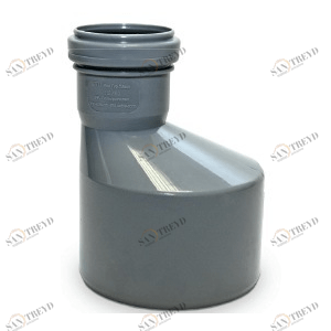 Переход эксцентрический ПП 110/50мм ПВХ Политек 6331