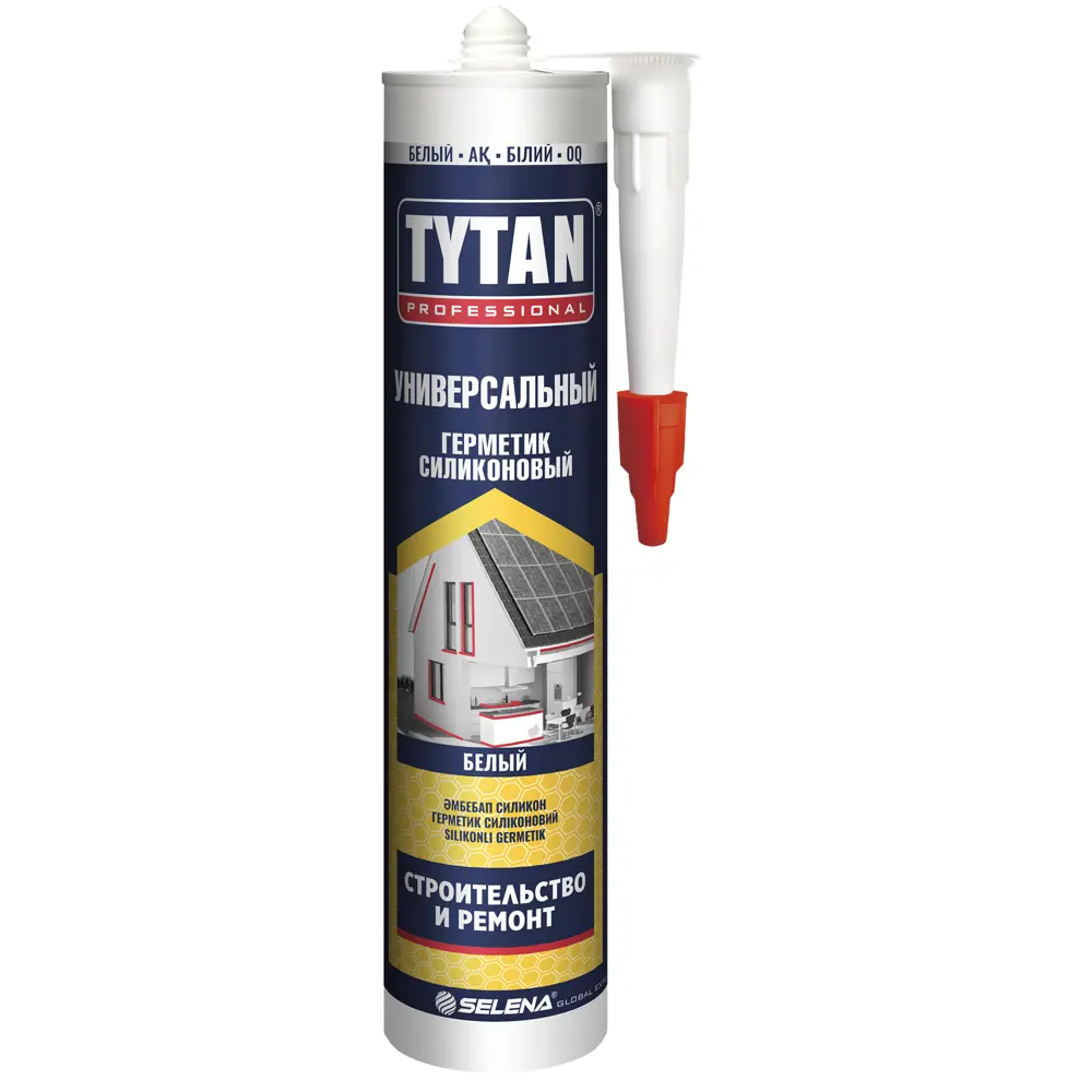 Герметик силиконовый Tytan универсальный уксусный белый 280 мл STLM-2197299