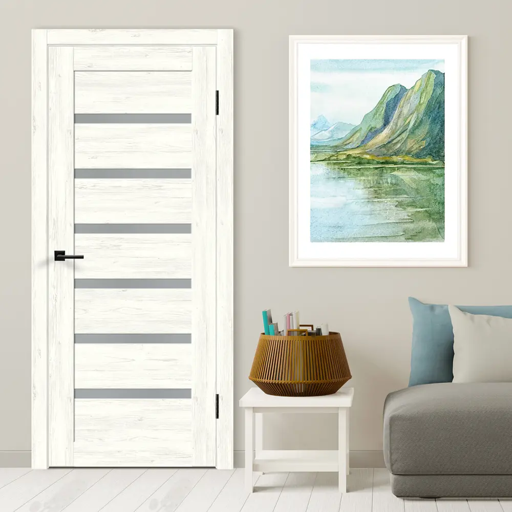 VELLDORIS Межкомнатная дверь Кельн с остеклением 60×200 см 89336299 STLM-0903358 - Вид №5