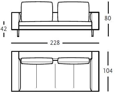 Zanotta Съемный диван sun-id-1495672 - Вид №3