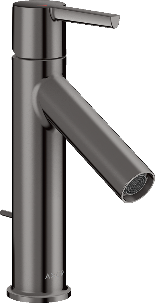 10007330 Смеситель для раковины 100, однорычажный, CoolStart, с рычажной ручкой и сливным гарнитуром AXOR STARCK