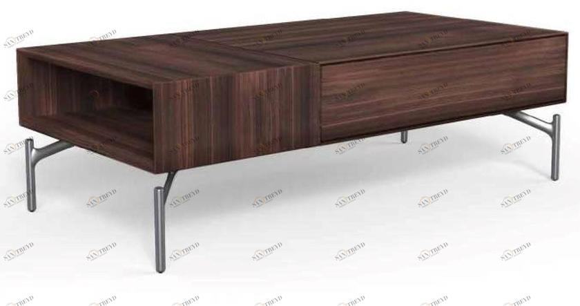 Now & Future Низкий прямоугольный журнальный столик с местом для хранения вещей sun-id-1481314