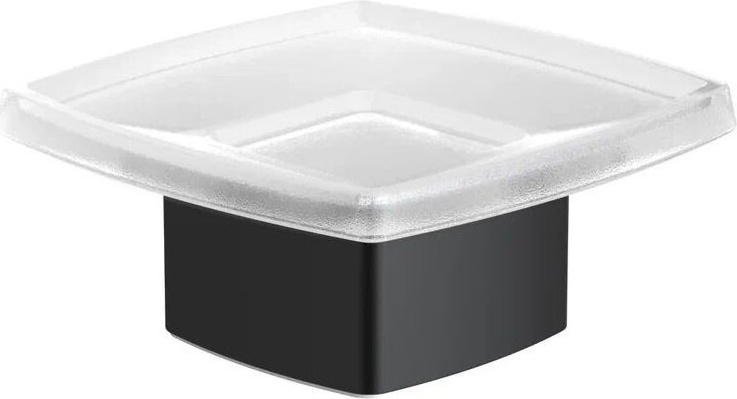 11317A-BP Мыльница VICO подвесная цвет черный матовый LANGBERGER VICO, BLACK EDITION - Вид №1