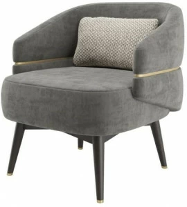 FRATO Кресло из бархата Cairo Fup010048aae