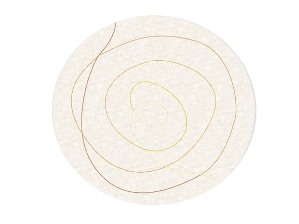 Круглый ковер ручной работы Deirdre Dyson Circular Designs ARCH-00080836