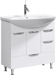 Лайн тумба под умывальник Лагуна 850 с двумя ящиками Li.01.08,