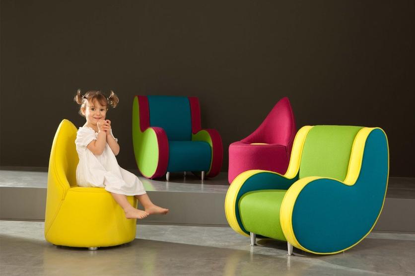 Кресло из ткани Kids' collection Santreyd sun-id-1497492 - Вид №2