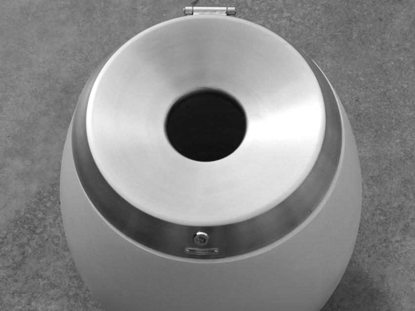 Metalco Контейнер для мусора HPC для использования вне помещений Stile molecular concrete sun-id-1453247 - Вид №1