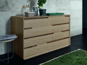 AltaCorte Комод из дуба со встроенными ручками Ecolab night Lb-zn7426