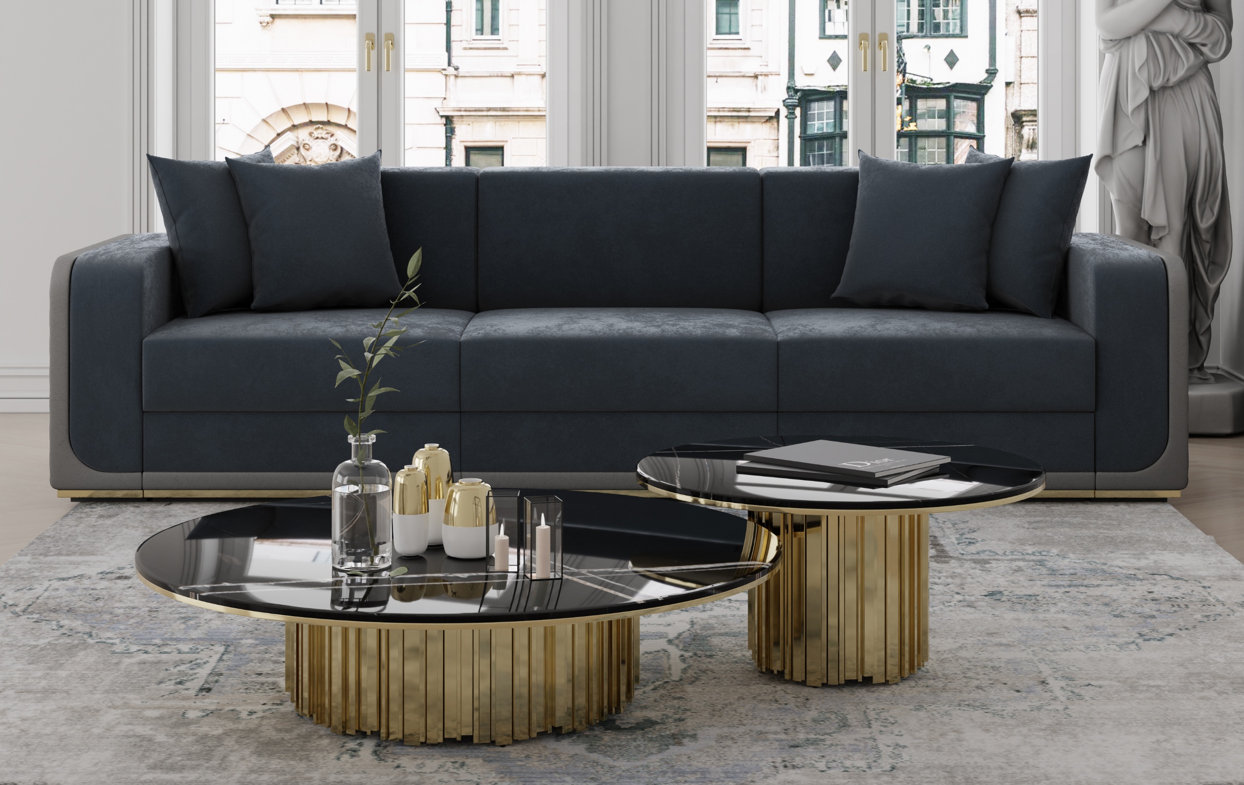 Set III Центральный стол LUXXU Empire 212 - Вид №3