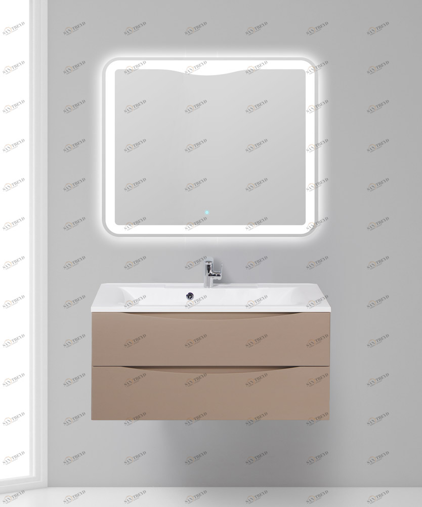 Мебель для ванной BelBagno MARINO-1000-2C-SO-CL-P 