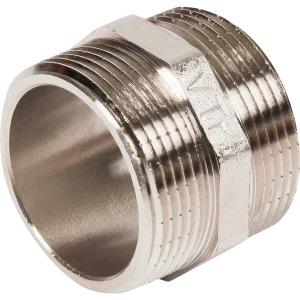 Ниппель Valtec 1 1/2" НР мм никелированная латунь S65510008 82575770 STLM-2001085