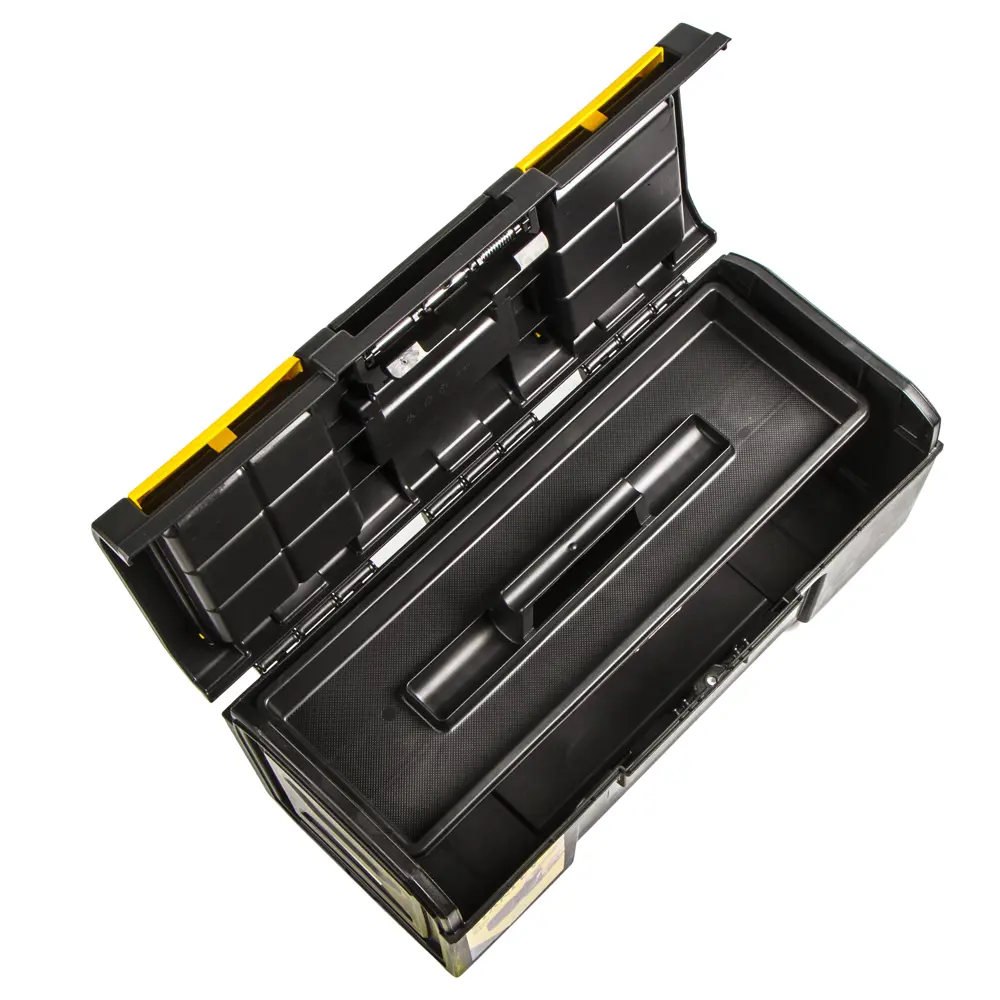 Ящик для инструмента Stanley 280х257х593 мм, пластик, цвет чёрный/жёлтый 16518314 STLM-2109700  - Вид №3