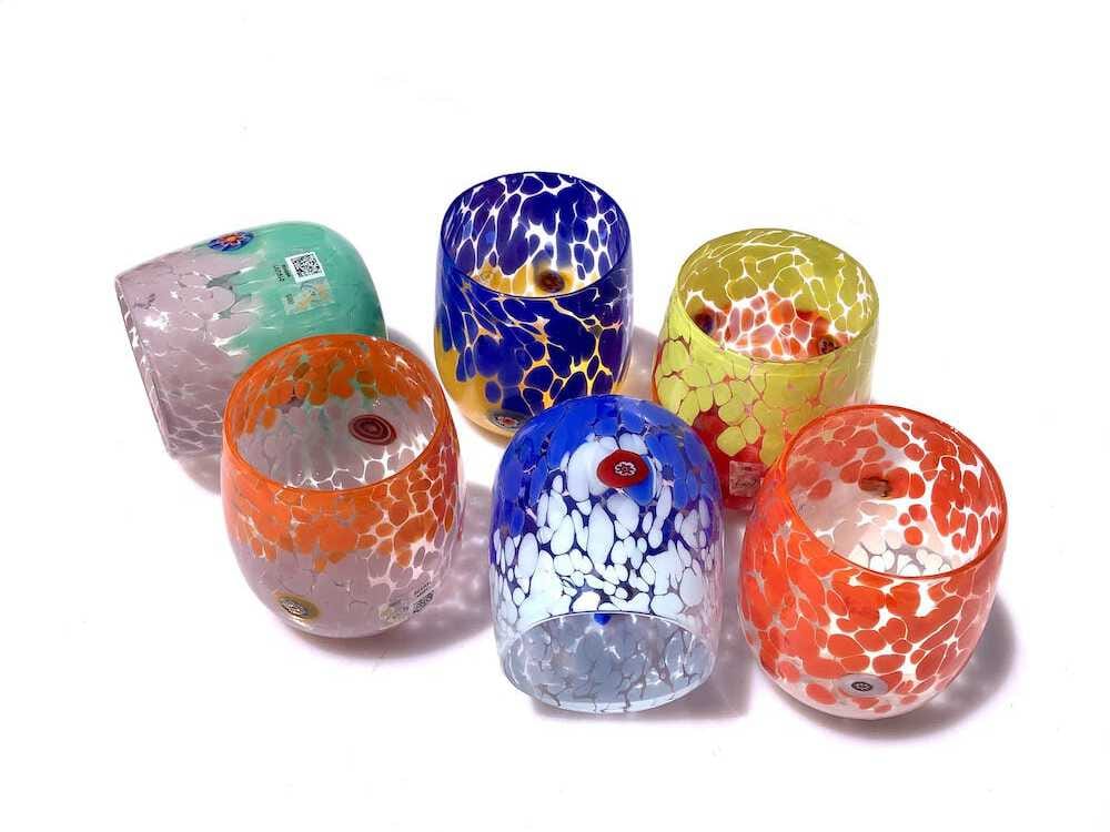 Набор из шести стаканов из муранского стекла ручной работы YourMurano готы ARCH-00124530