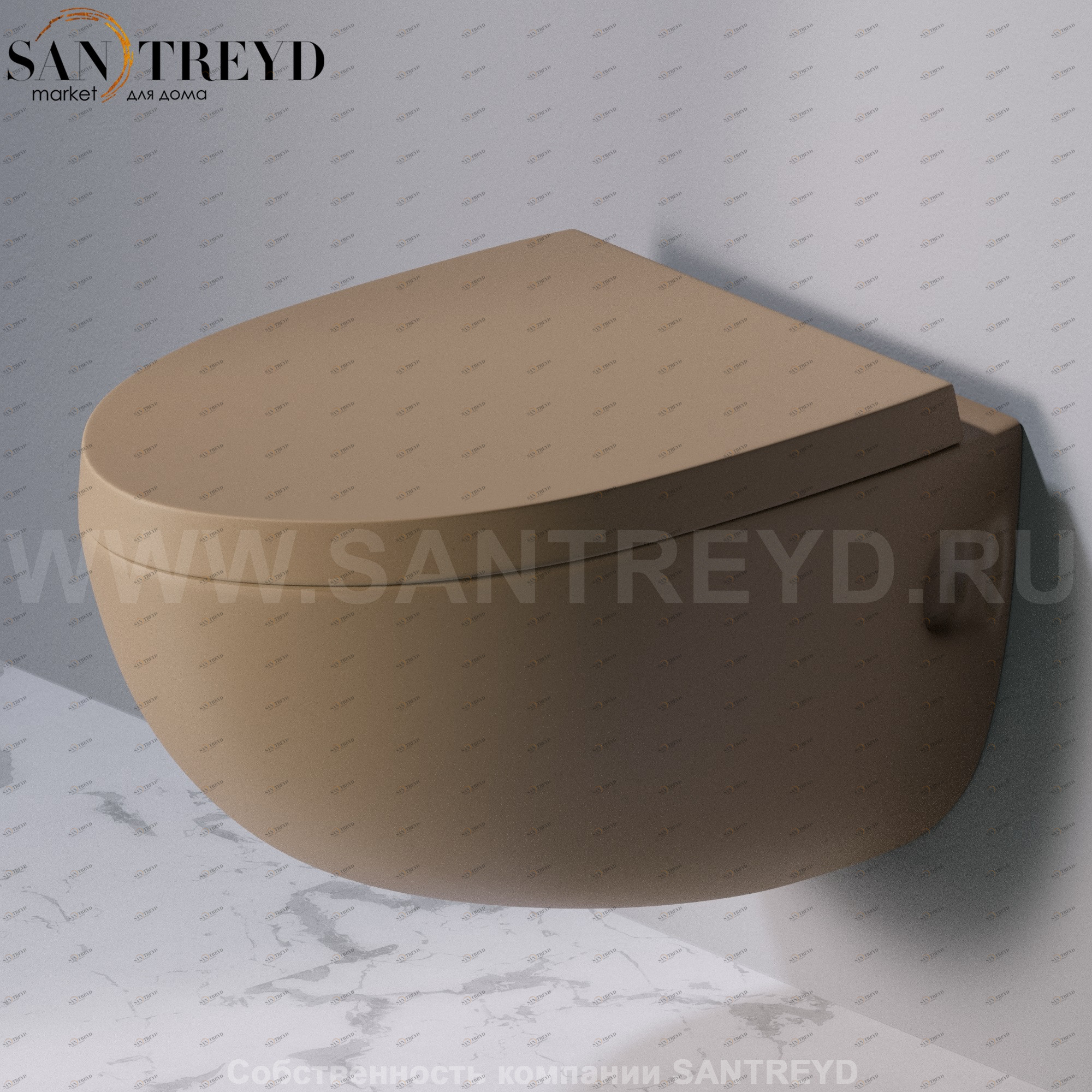 S511132 Подвесной унитаз настенный Желтый A. e T. Italia OVAL Италия AeT ITALIA