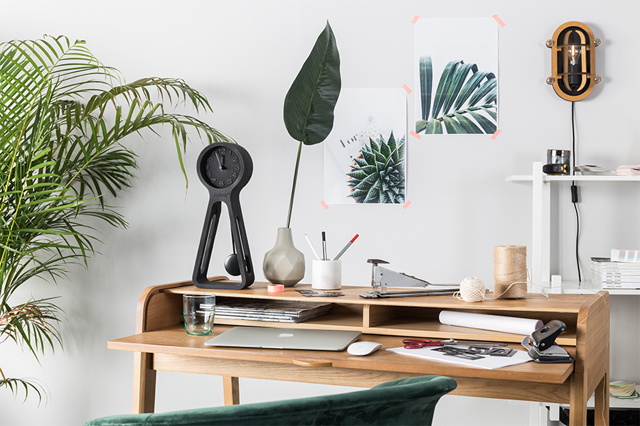 Часы Pendulum Time черные Zuiver 8500055 - Вид №1