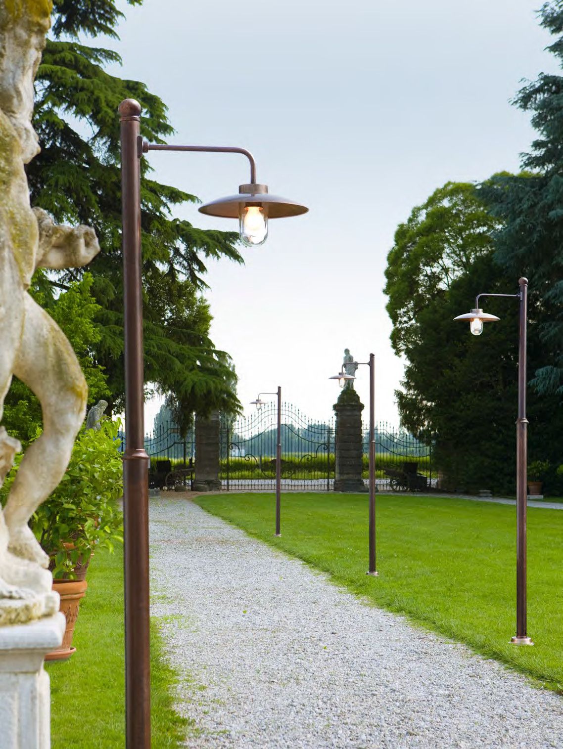 Металлический садовый уличный фонарь Aldo Bernardi ARCH-00085008 - Вид №2