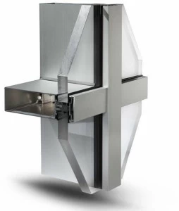 Fresia Alluminio Сплошная фасадная система