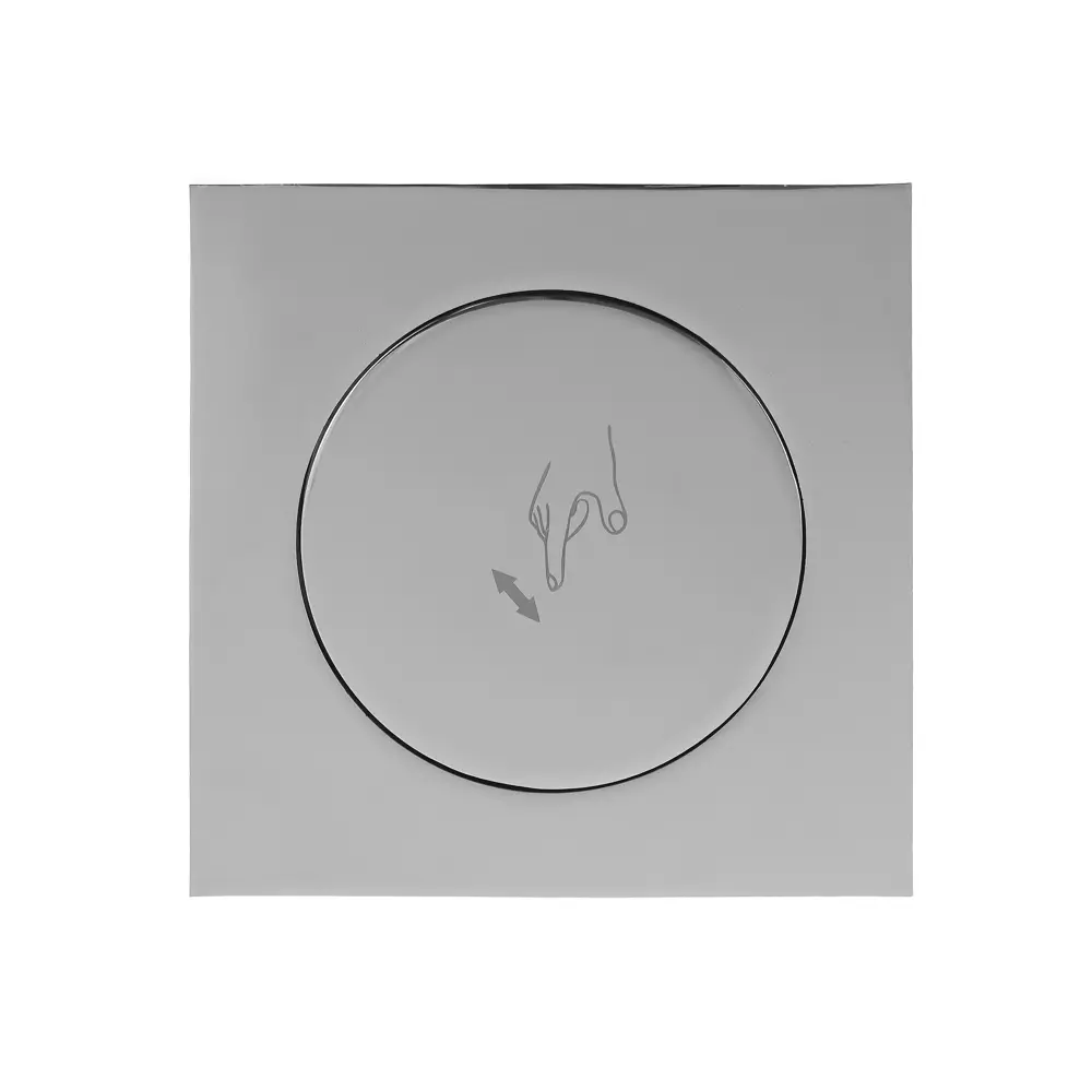 Трап для душа Ore D1050VA универсальный затвор 100x100 мм цинк STLM-2157614 - Вид №5