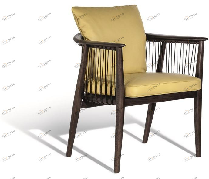 Poltrona Frau Кожаное кресло с подлокотниками La collezione - divani e poltrone sun-id-1424093