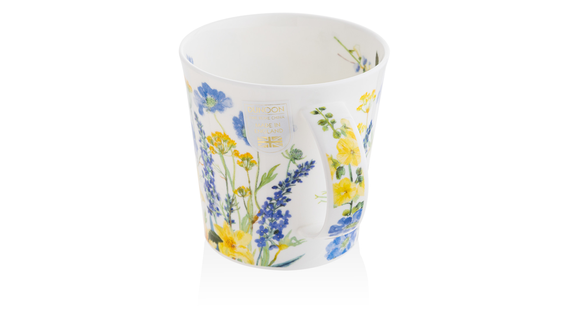 10671202 Dunoon Кружка Dunoon "Садовые цветы.Кернгорм" 480мл (голубая) Фарфор костяной  - Вид №1