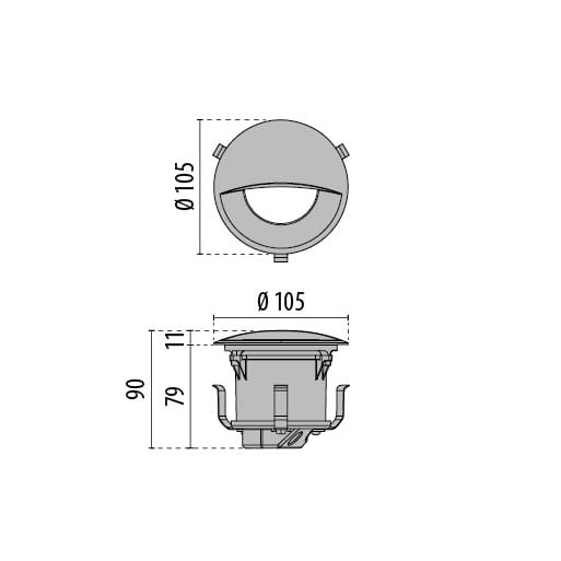 Открытый алюминиевый светодиодный маркер PERFORMANCE iN LIGHTING Cricket + ARCH-00140434 - Вид №4