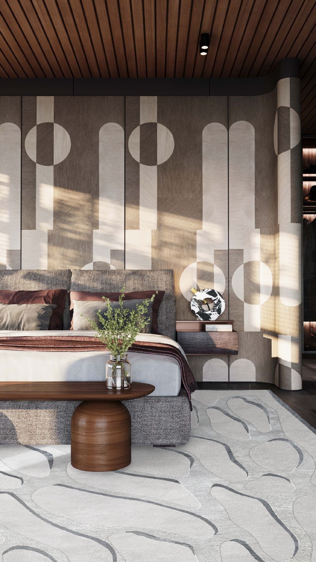 Прямоугольный ковер ручной работы Tapis Rouge стрейч ARCH-00095503 - Вид №5