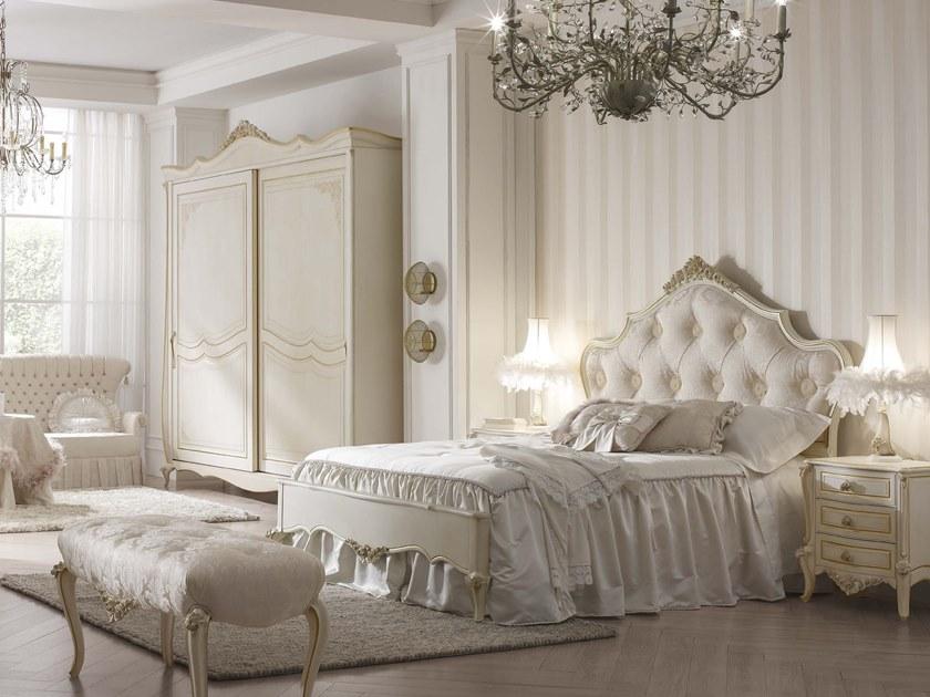 VOLPI Двуспальная кровать с мягким изголовьем Emporio volpi Eclmc010s+20s - Вид №1