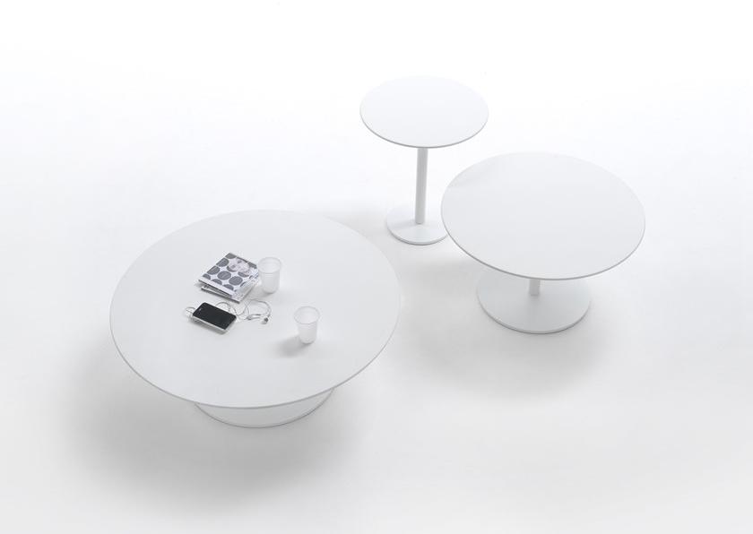 Marelli Высокий круглый мраморный журнальный столик Break sun-id-1379616 - Вид №5