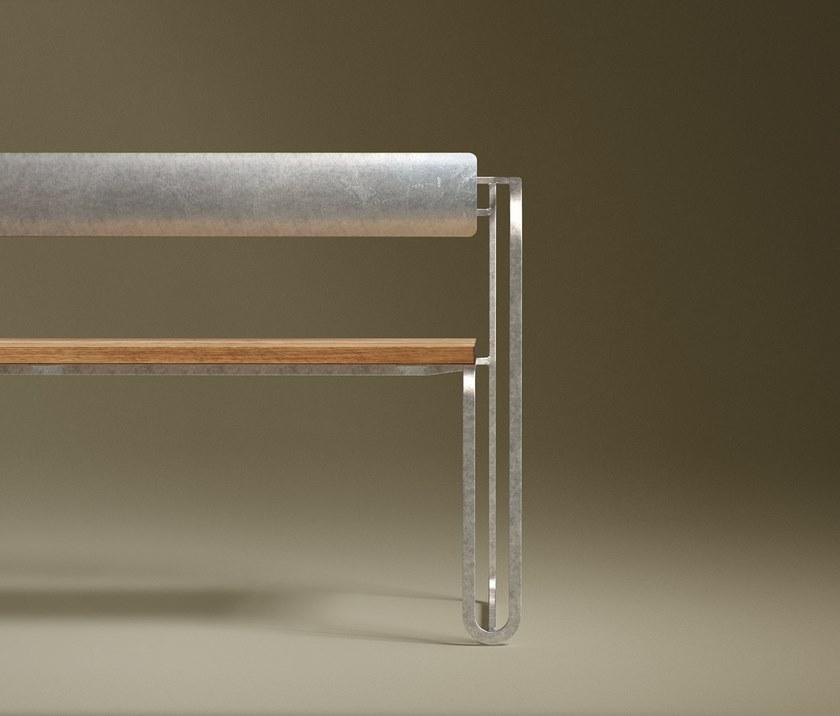 Nola Industrier Складная скамья из стали и дуба  U40-01, u40-01 / 2  - Вид №8