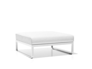 Прямоугольный садовый пуф