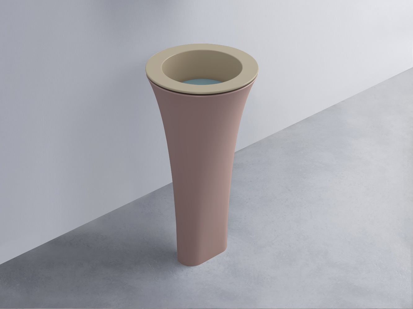 AMLA45-AV+AMPILT-PL+AMCOLT-CP Раковина Amedeo Tondo отдельностоящая cielo Enjoy + Amedeo Ceramica Cielo