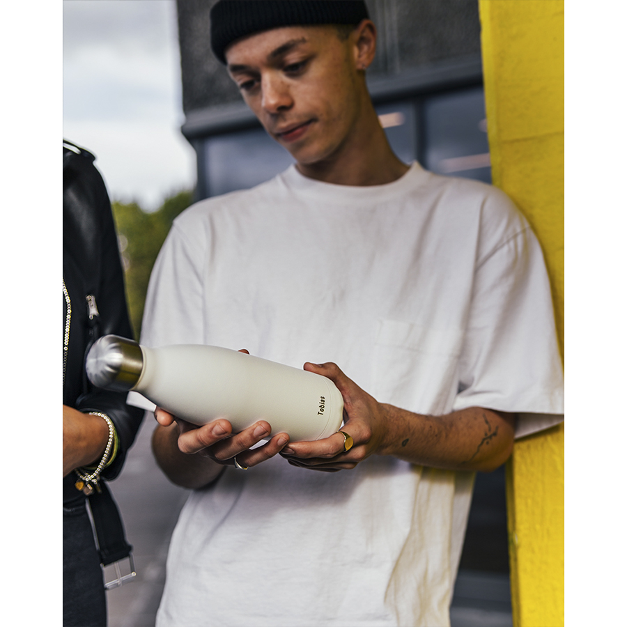 B750MOWHT Термос monochrome, 750 мл, белый Chilly's Bottles  - Вид №2