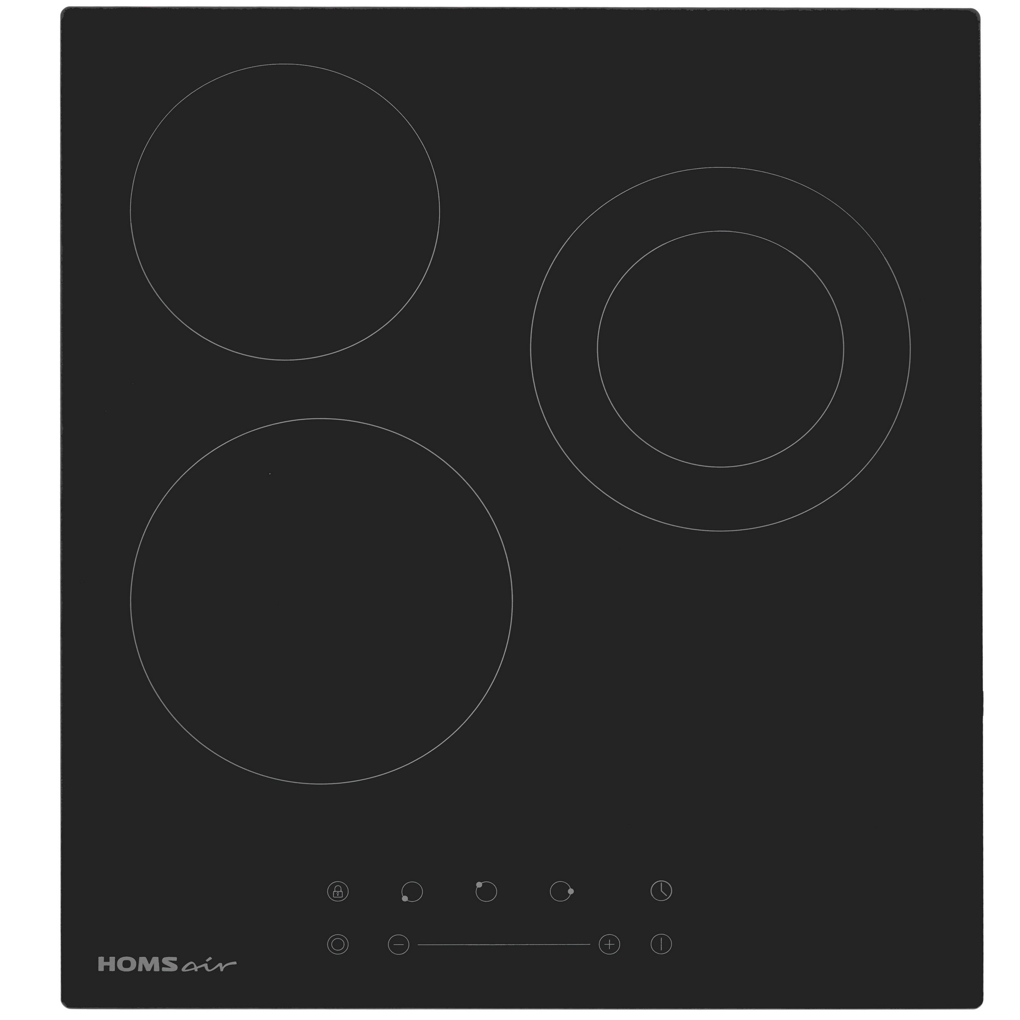 8190963 Электрическая варочная поверхность HOMSair HVY43DBK STDN-0104122