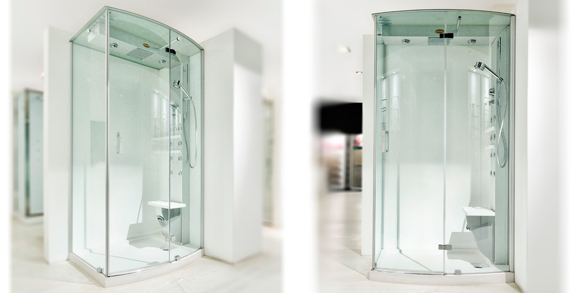 Душевая кабина Mynima 120 TB с сиденьем 9447-993A Sx Jacuzzi 9447993ASX - Вид №2