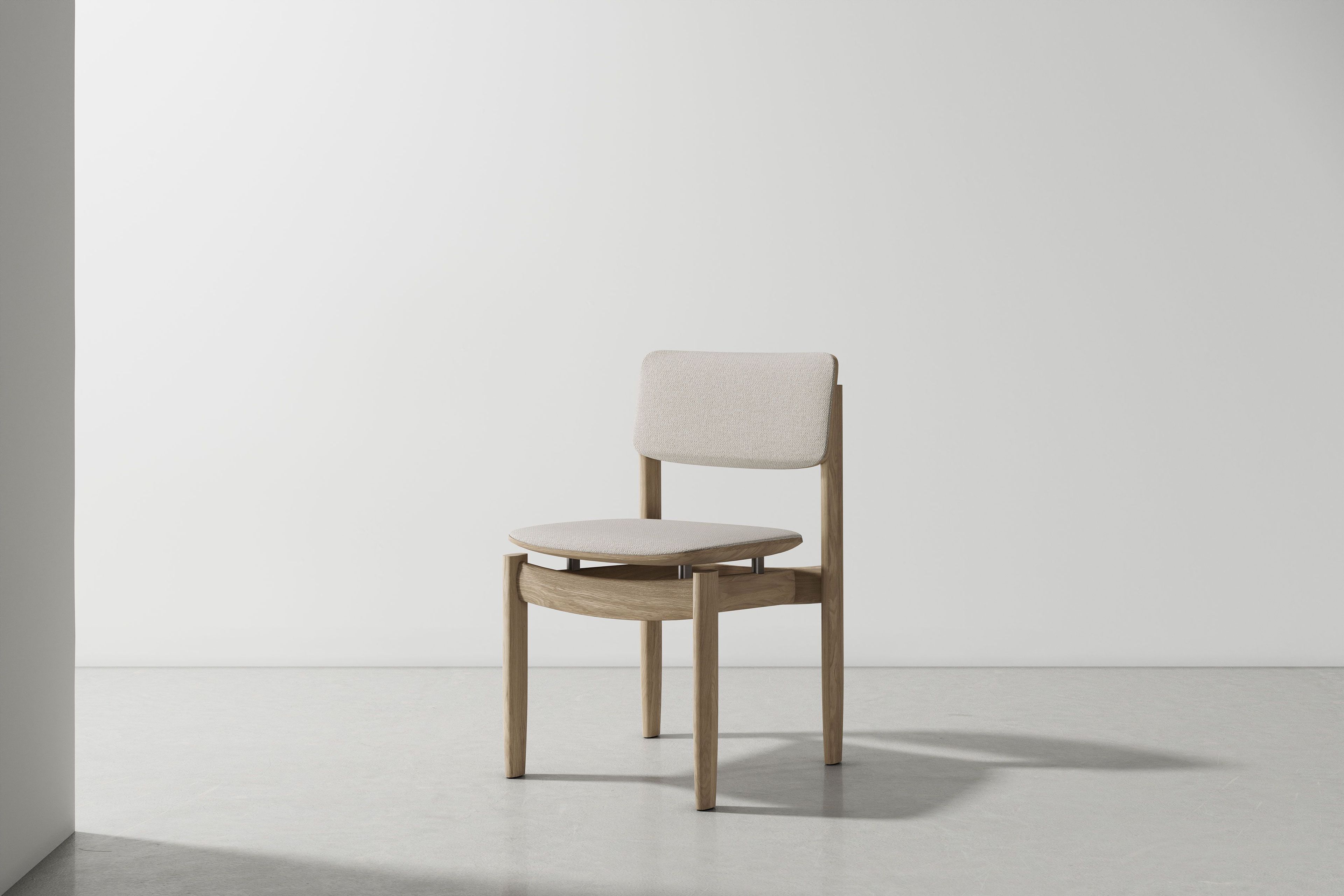 Мягкий стул с дубовой рамой District Eight лук ARCH-00099922 - Вид №13