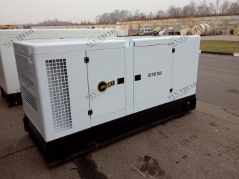 Генератор дизельный Амперос АД 100-Т400 Р (Проф) в кожухе sun-id-1035749